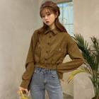 Corduroy Shirt As Shown In Figure - One Size