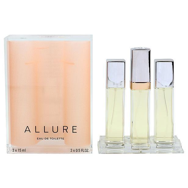 Chanel - Allure Eau De Toilette Set: Eau De Toilette 15ml X 3 Pcs 3 Pcs