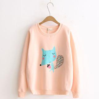 Animal Print Sweatshirt