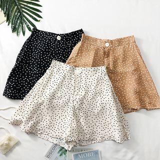 Dotted A-line Shorts