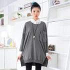 Oversized 3/4-sleeved Top