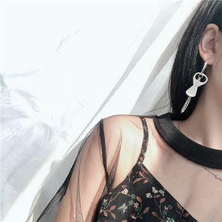 Pull Tab Drop Earring