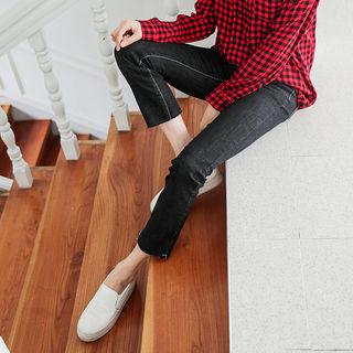 Stitched Straight-cut Jeans (s~xxxl)