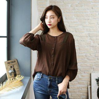 Round-neck Blouse