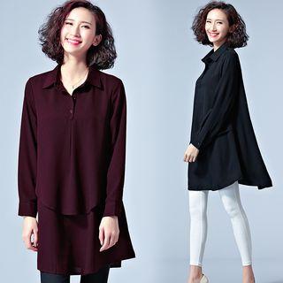 Layered Long Blouse