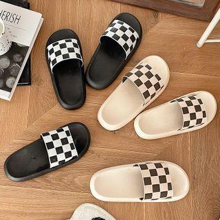 Checker Slippers