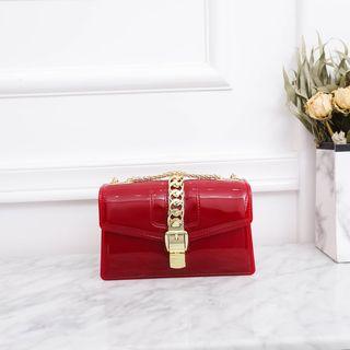 Chained Buckle Satchel