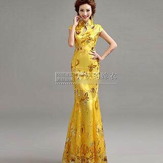 Cheongsam Evening Gown