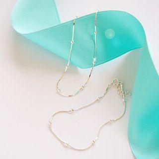 925 Sterling Silver Bead Bracelet Bead Bracelet - One Size