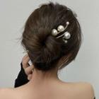 Freshwater Pearl Alloy Hair Stick
