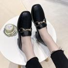 Low-heel Moccasins