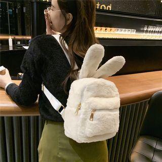 Fluffy Rabbit Ear Backpack