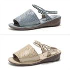 Genuine Leather Woven Sandals