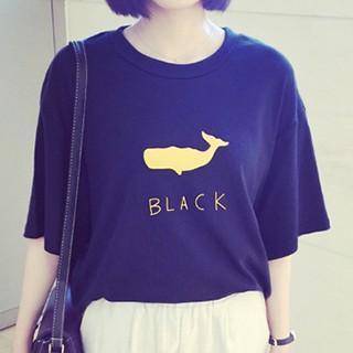 Whale Print T-shirt