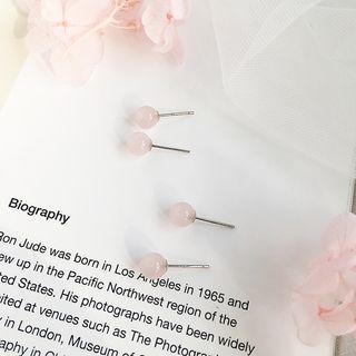 Faux Crystal Bead Earring As Shown In Figure - One Size