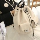 Canvas Backpack Off-white - One Size