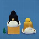 Applique Fleece-lined Bobble Knit Beanie