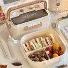 Divided Lunch Box / Soup Container / Lunch Bag / Set