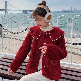 Collared Single-breasted Jacket / Midi Coat