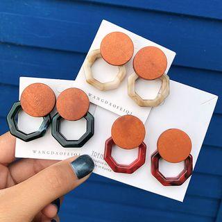 Acrylic Polygon Earring