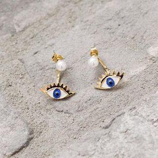 Faux Pearl Ear Jacket