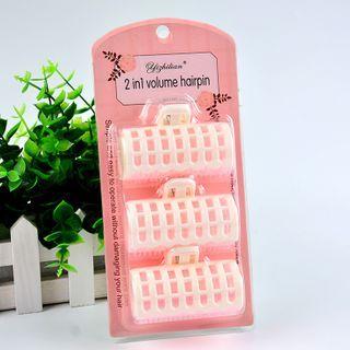 Set Of 3: Hair Roller Classic - One Size