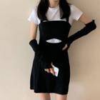 Short-sleeve T-shirt / Sleeveless Mini Dress