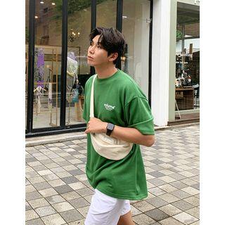 Volume Letter Back T-shirt