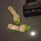 Toe-loop Ankle-strap High-heel Sandals