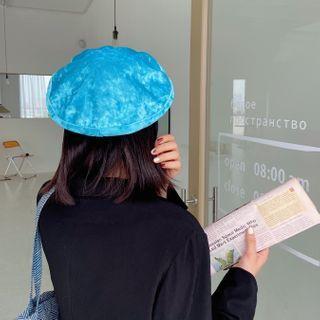 Retro Silk Velvet Beret