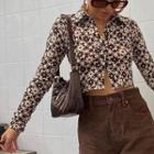 Floral Button Up Top