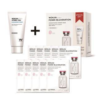 Wonjin Effect - Power Rejuvenation Mask & Cleansing Special Kit 30g X 10 Pcs