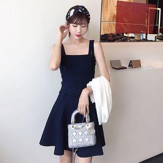 Set: Strappy Top + A-line Dress