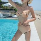 Set: Contrast Trim Bikini + Cover Up