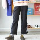 Ribbon-accent Sweatpants