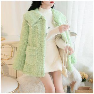 Fringed Button Coat