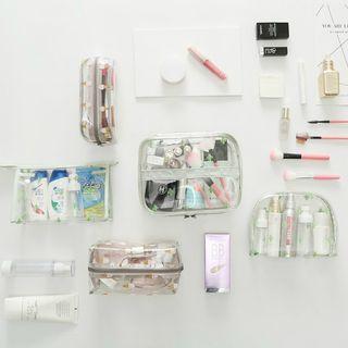 Printed Transparent Zip Pouch (various Designs)