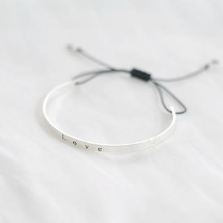 Logo Print Bracelet