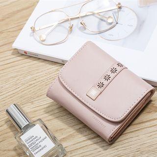Cutout Flower Wallet