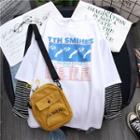 Mock Two Piece Vintage Print T-shirt