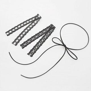 Lace Bow Choker
