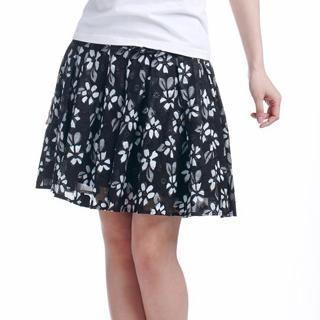 Pleated Flower Skirt