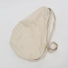 Zipped Cotton Crossbody Bag Ivory - One Size