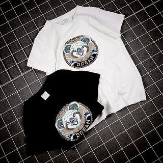 Koala Print Short Sleeve T-shirt