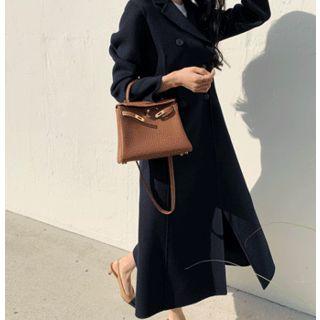 Double-breasted Cashmere Blend Coat