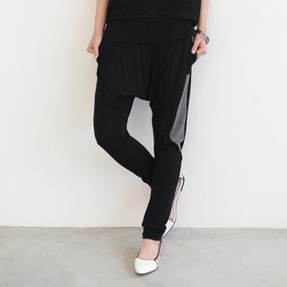 Two Tone Harem Pants