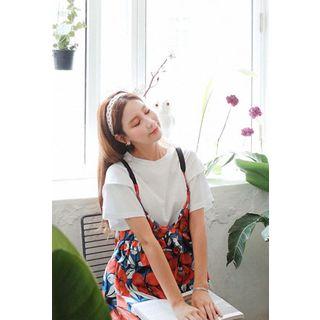 Layered-sleeve Top