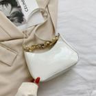 Patent Chain Mini Handbag