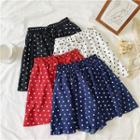 Polka Dot High-waist Skort