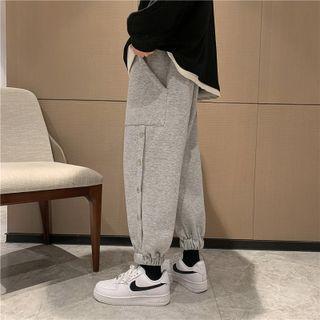 Button-up Harem Joggers
